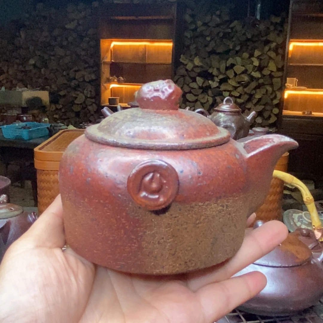 紫砂柴烧紫砂茶具