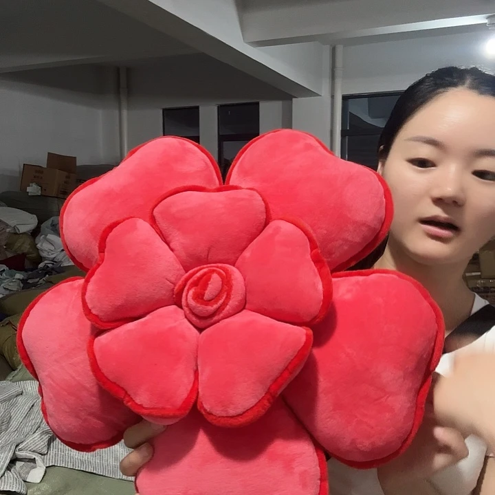玫瑰花抱枕发1个啦啦啦