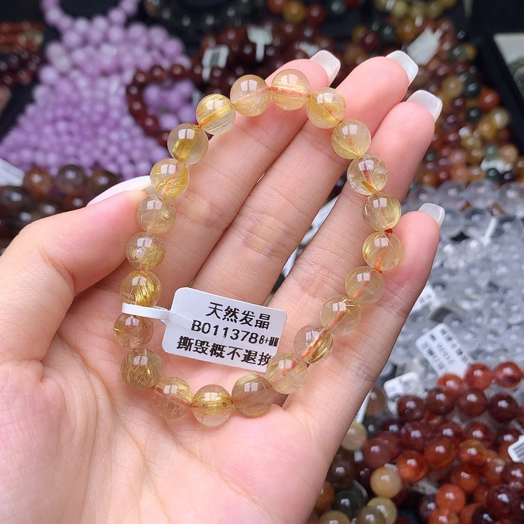 未镶嵌水晶手链,,,