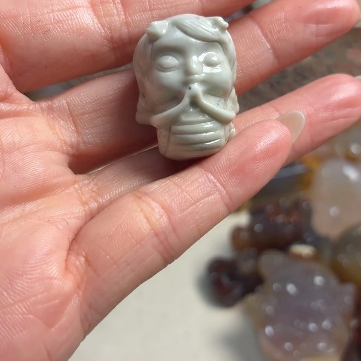 玛瑙/玉髓未镶嵌吊坠(不含链)