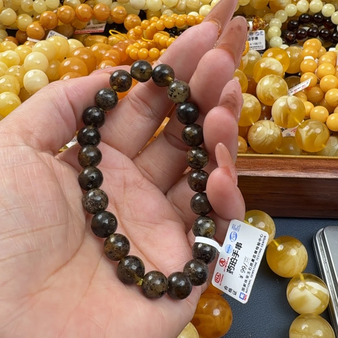 琥珀未镶嵌珠宝奇石