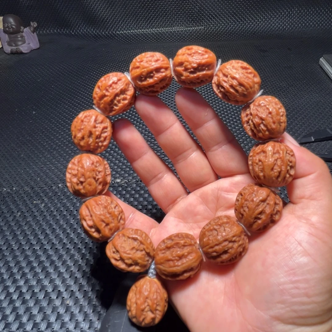 吊坠文玩核桃金蟾蛤蟆背21