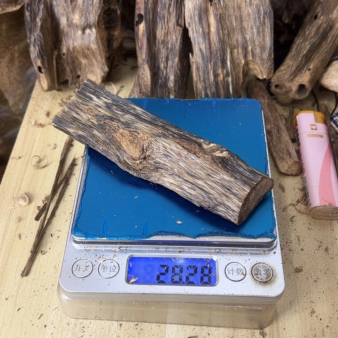 香料绿奇楠虫漏28克乌身