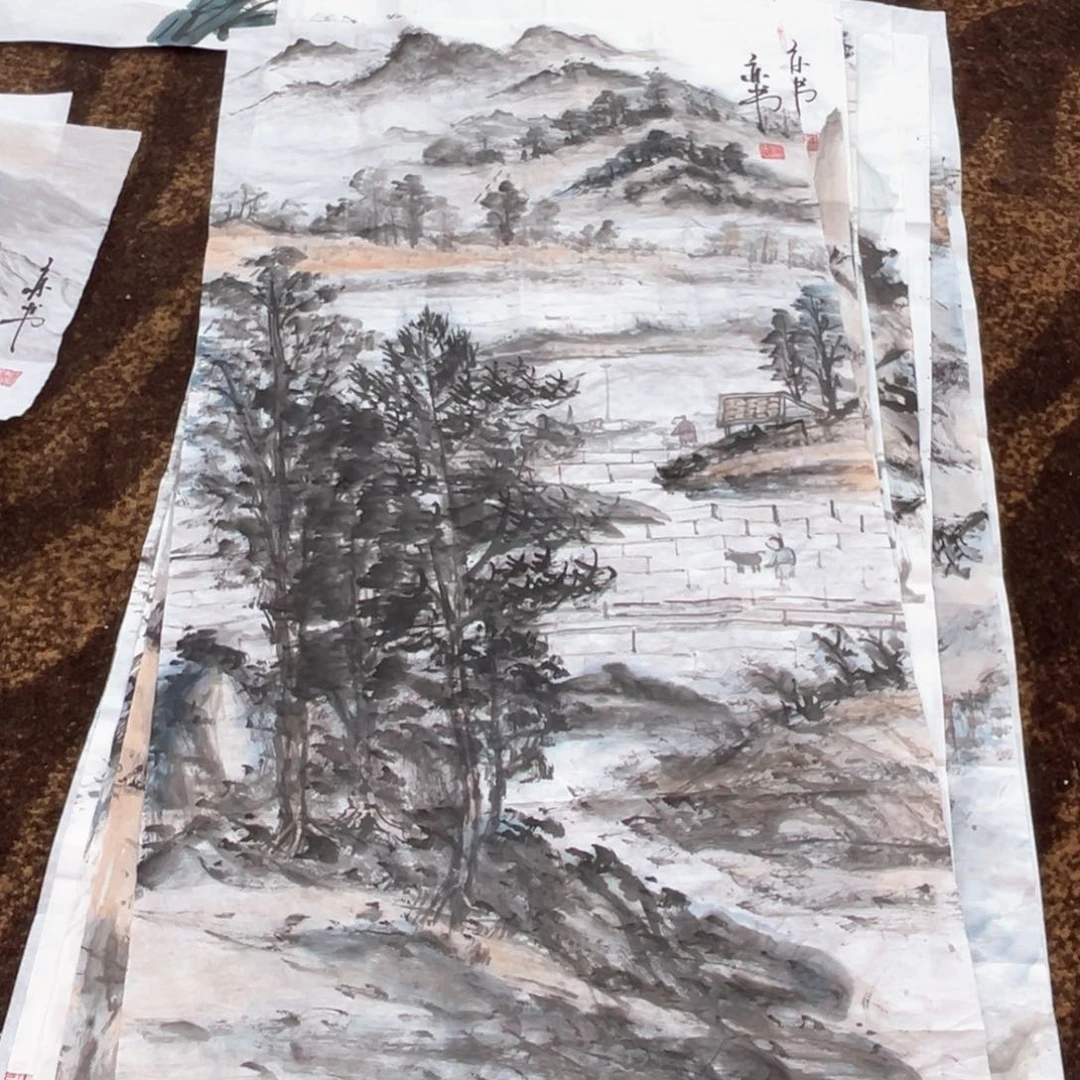 国画绘画绘画绘画微瑕