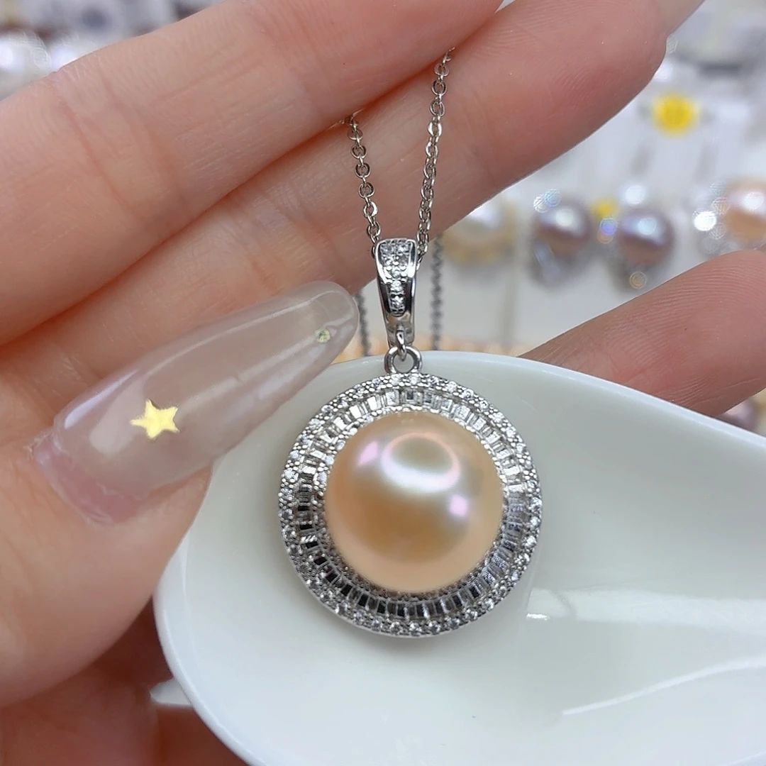 合金颈饰淡水珍珠