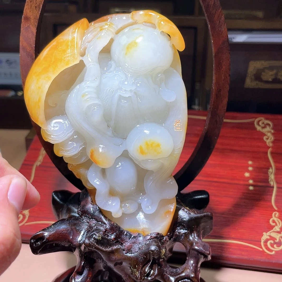 和田玉颈饰未镶嵌A7