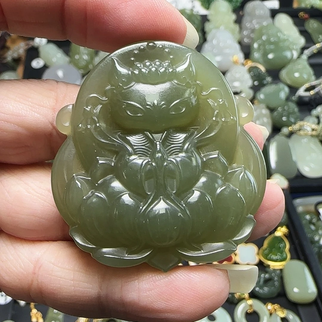 吊坠(不含链)未镶嵌和田玉