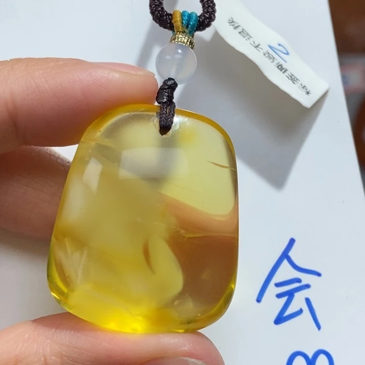 定制琥珀未镶嵌琥珀蜜蜡吊坠