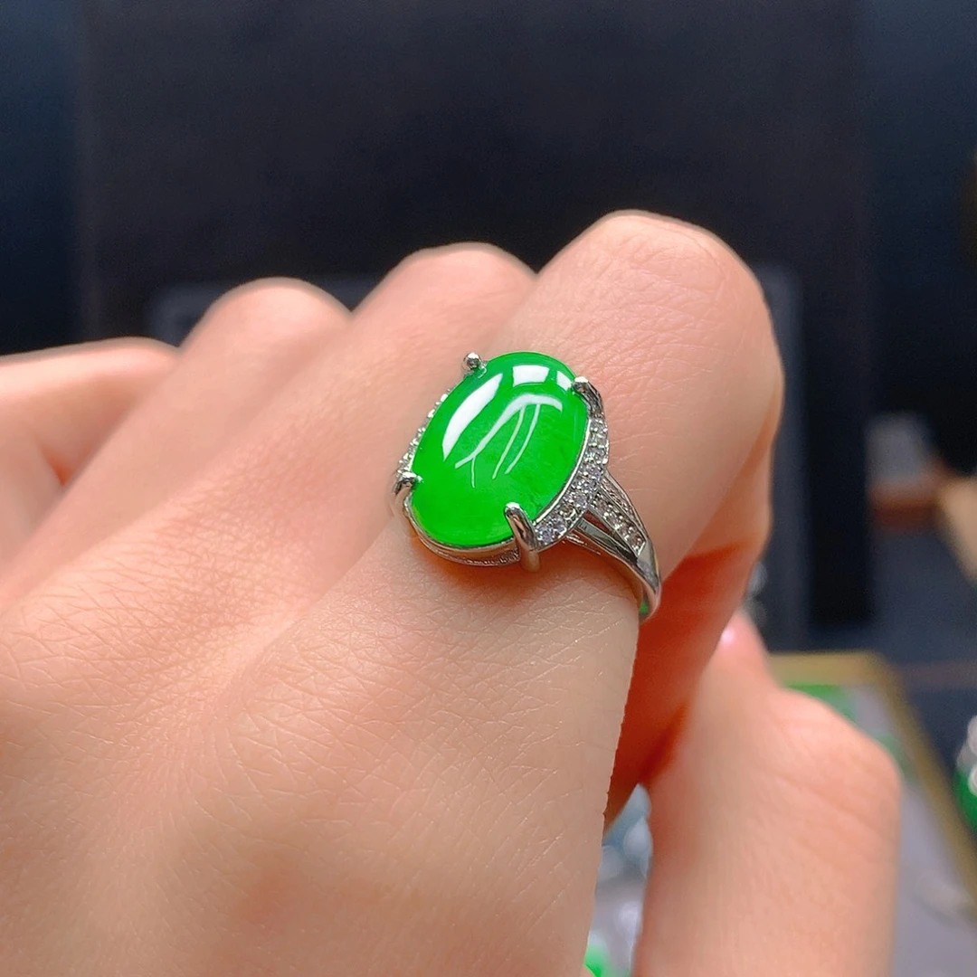 未镶嵌戒指翡翠天然翡翠