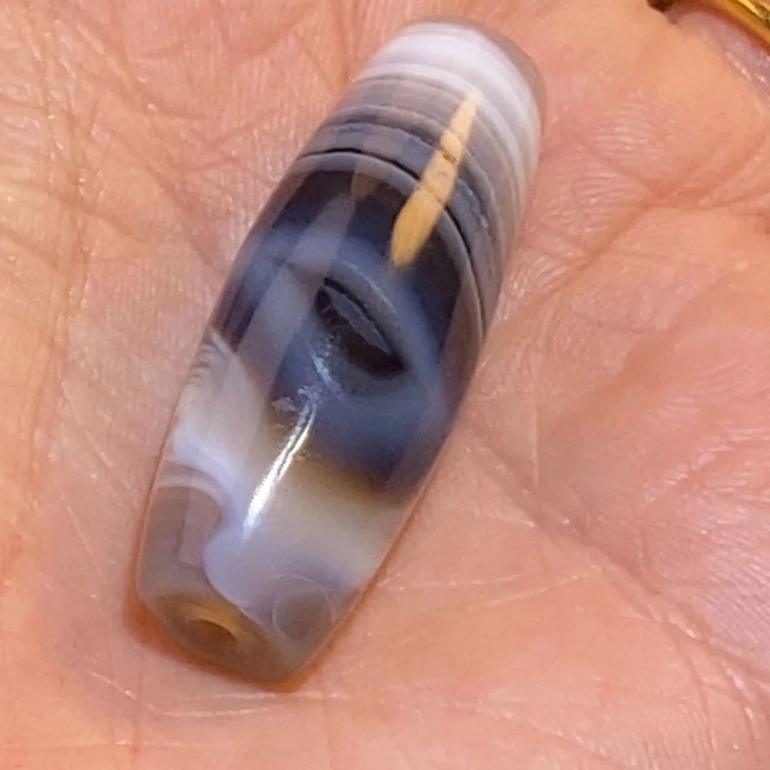 三***h玛瑙/玉髓未镶嵌单珠