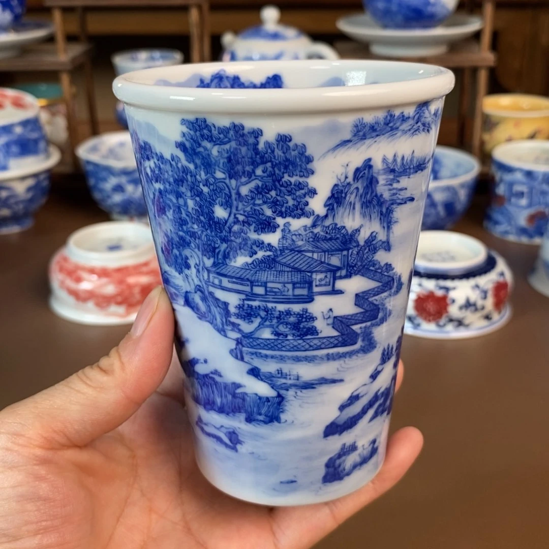 杯景德镇陶瓷手工手绘