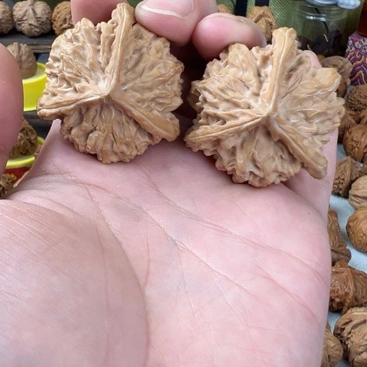 文玩核桃吊坠40尺全品无修盘山正奔矮桩