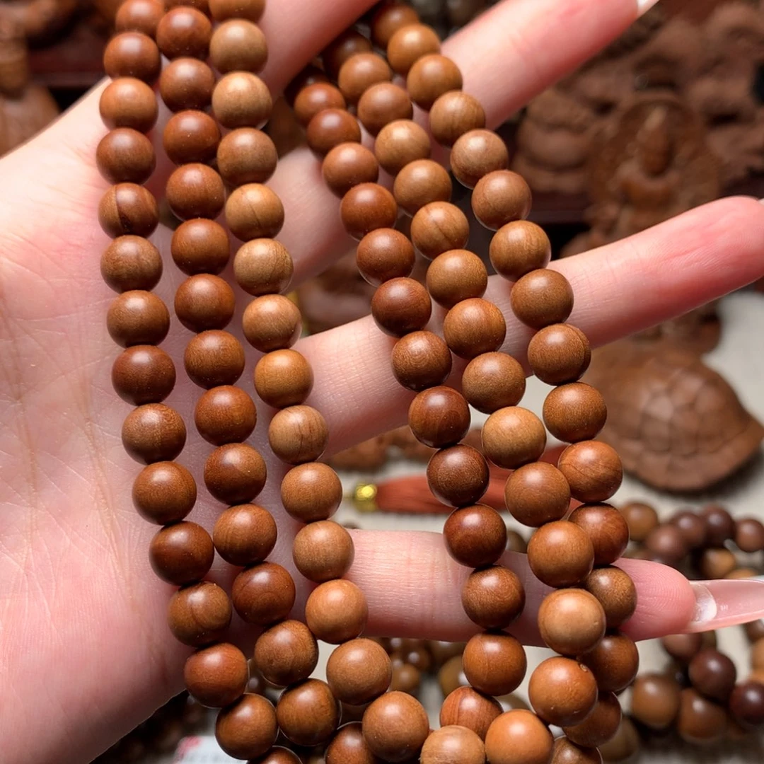 手串/手链檀香木老山檀香0.8奶香微瑕