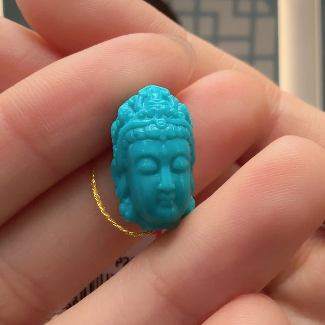 绿松石未镶嵌颈饰