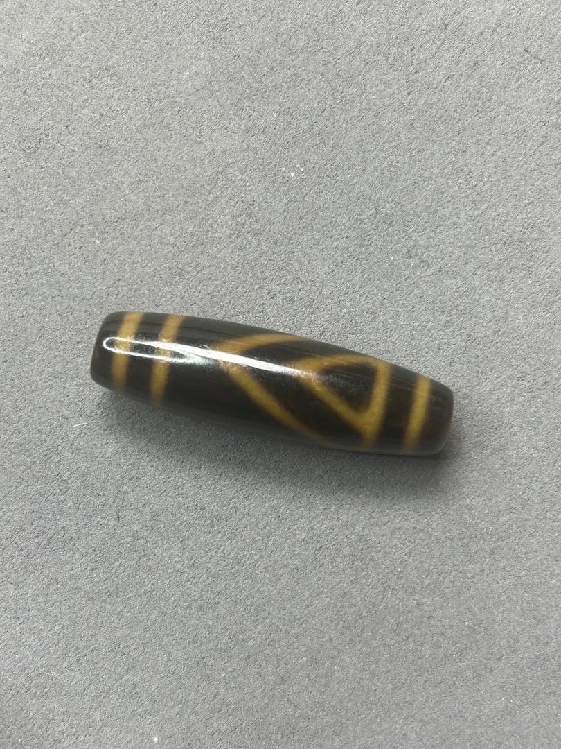 （行运臻品）十字金刚六眼-全品无暇天然原款玛瑙黑白纯味感