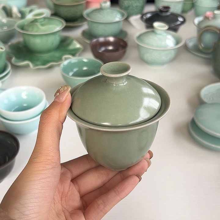 小米茶器龙泉青瓷
