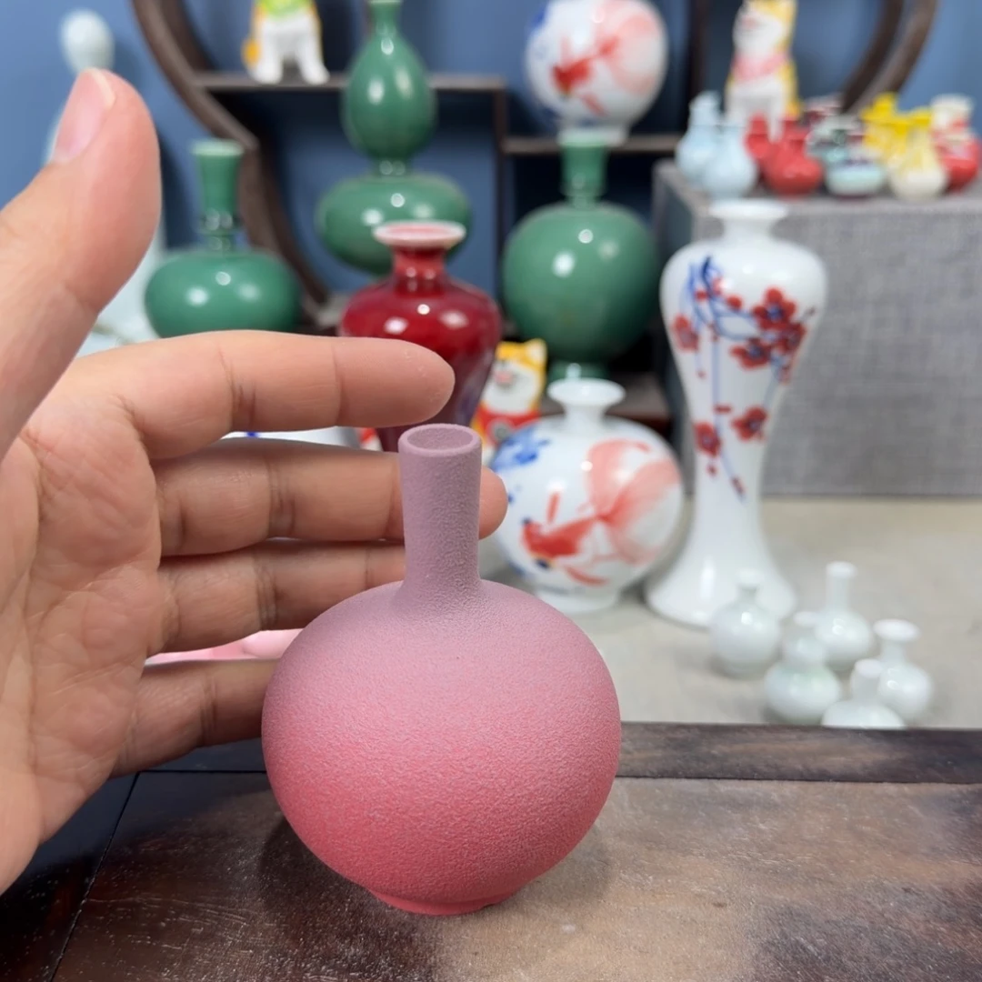 陶瓷手工小花器摆件
