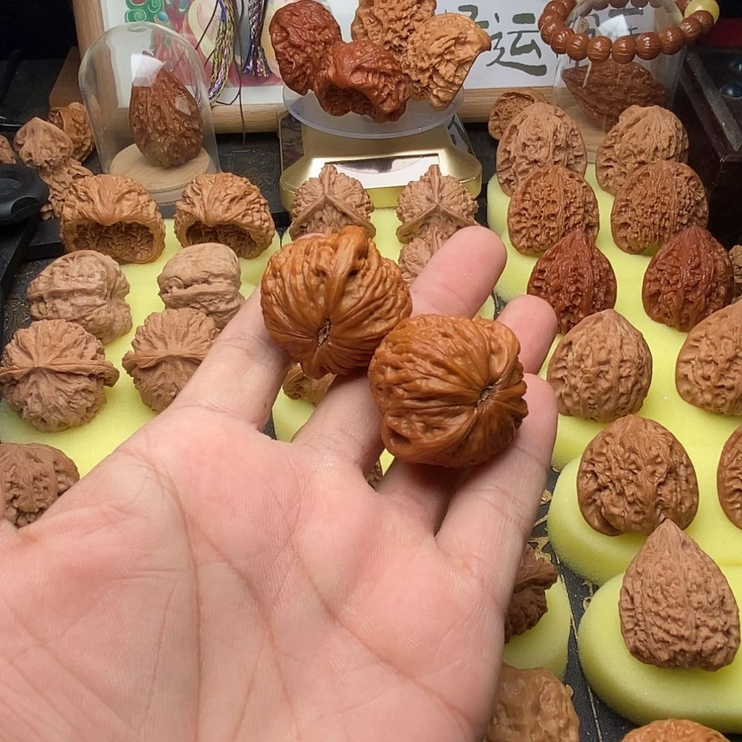 A***m桃核把件铁锤38全品