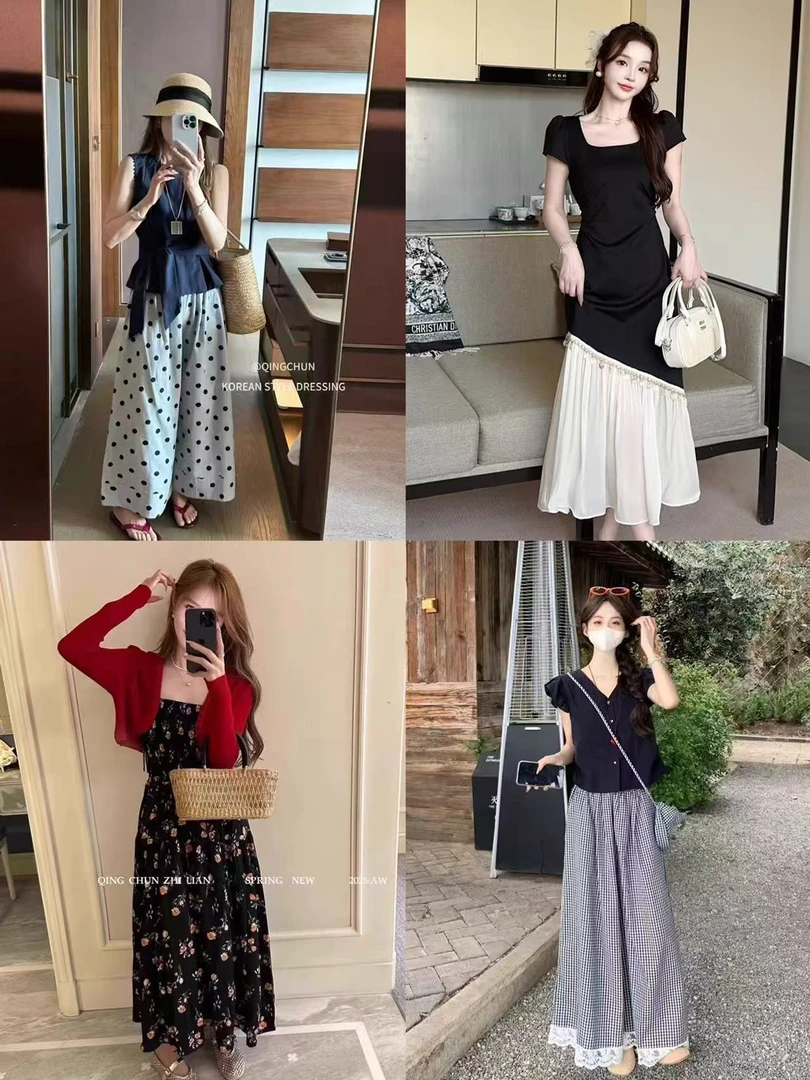 编号（556-699）2025夏季新款时尚套装韩版气质显瘦