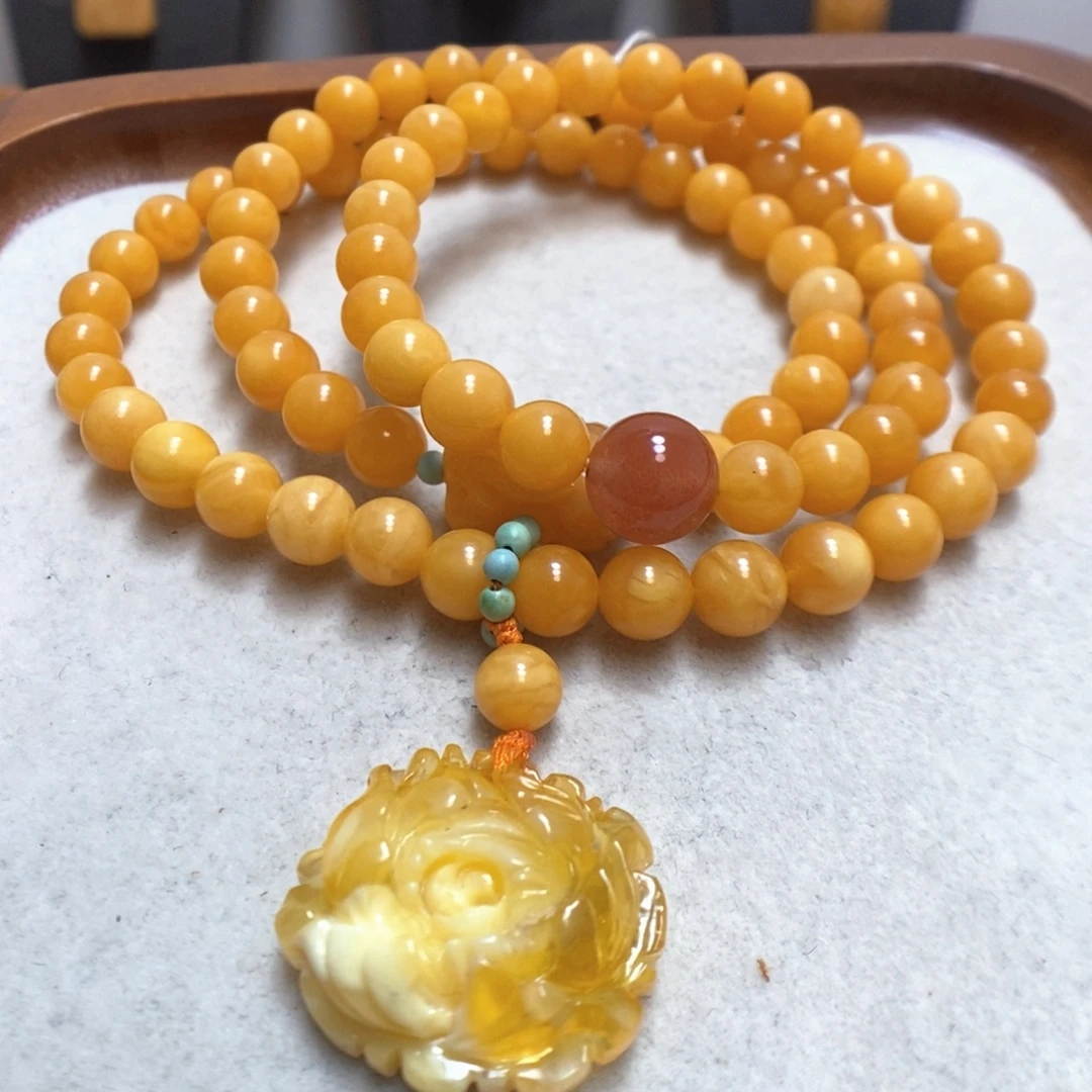 手串蜜蜡未镶嵌蜜蜡