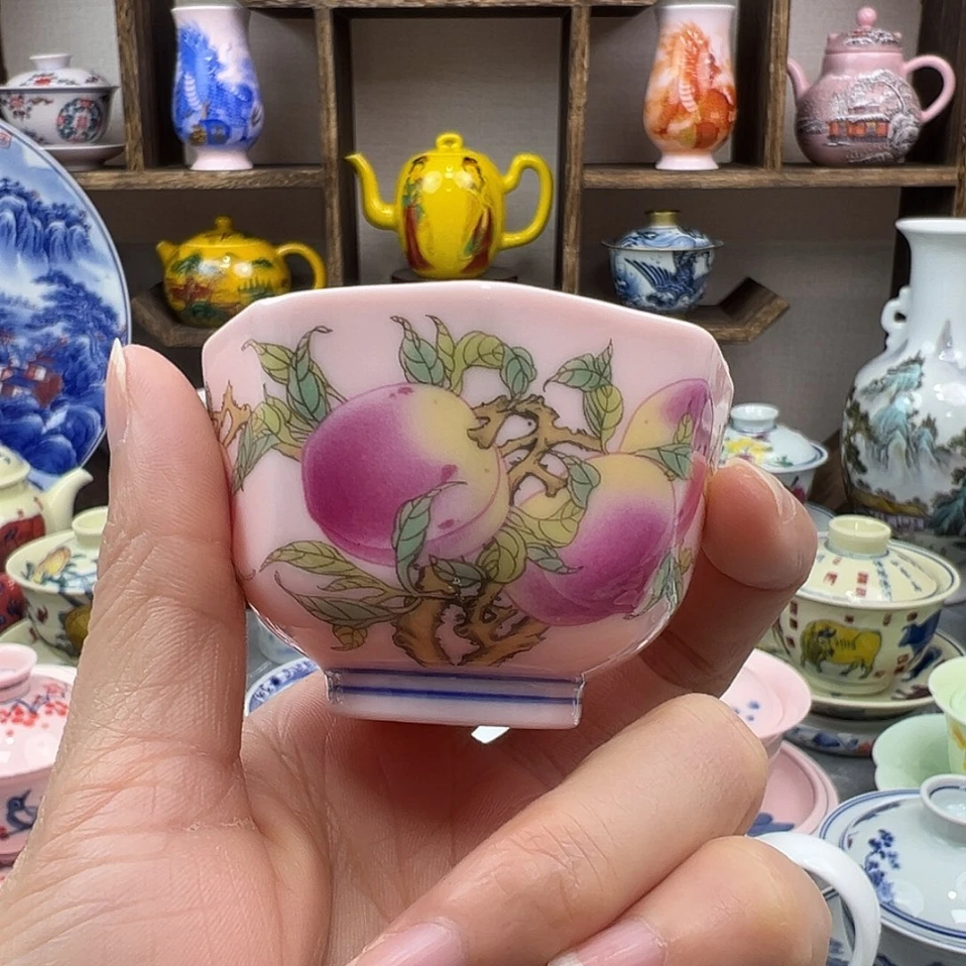 杯子陶瓷景德镇陶瓷567老厂瓷9
