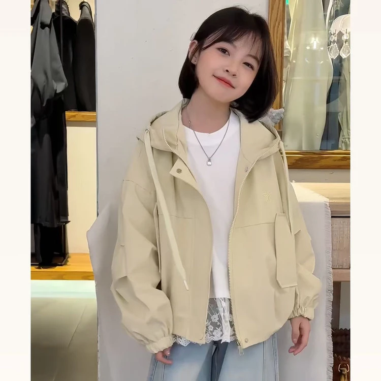（外套）女童外套秋装棒球服2025新款春款网红中大童儿童装夹克