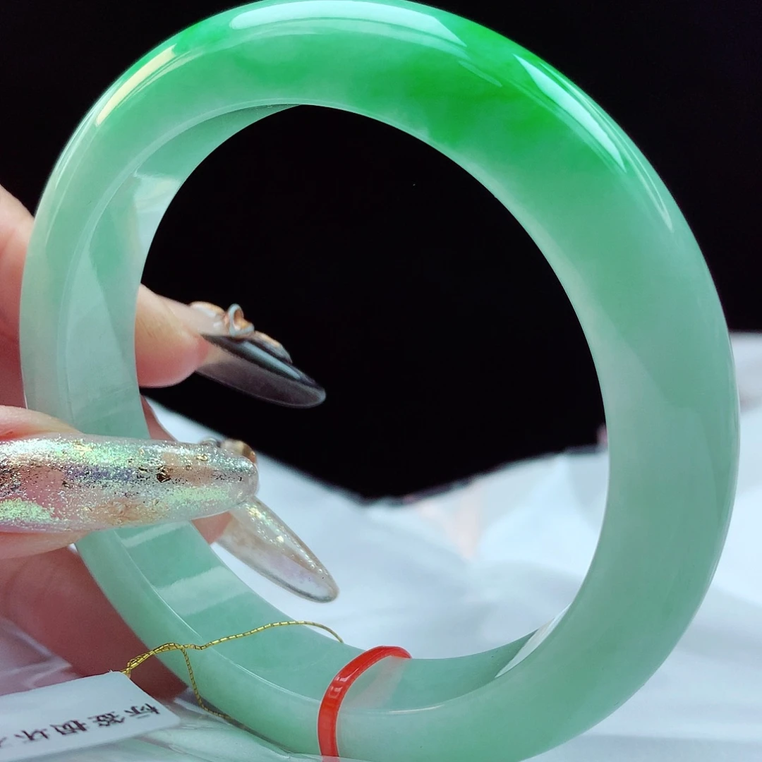 未镶嵌手镯翡翠花开富贵专属链接59圈4772