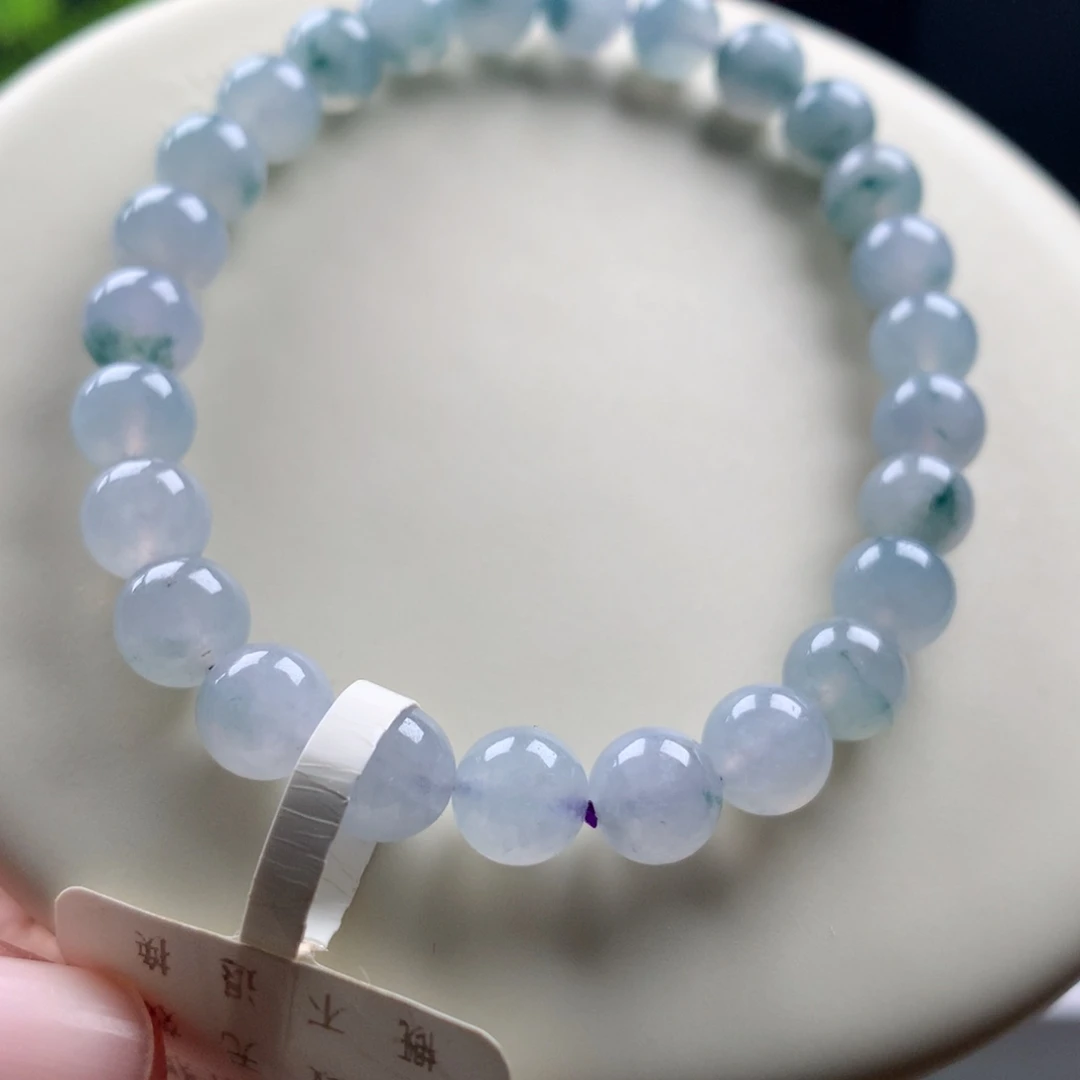 翡翠未镶嵌手链卡7