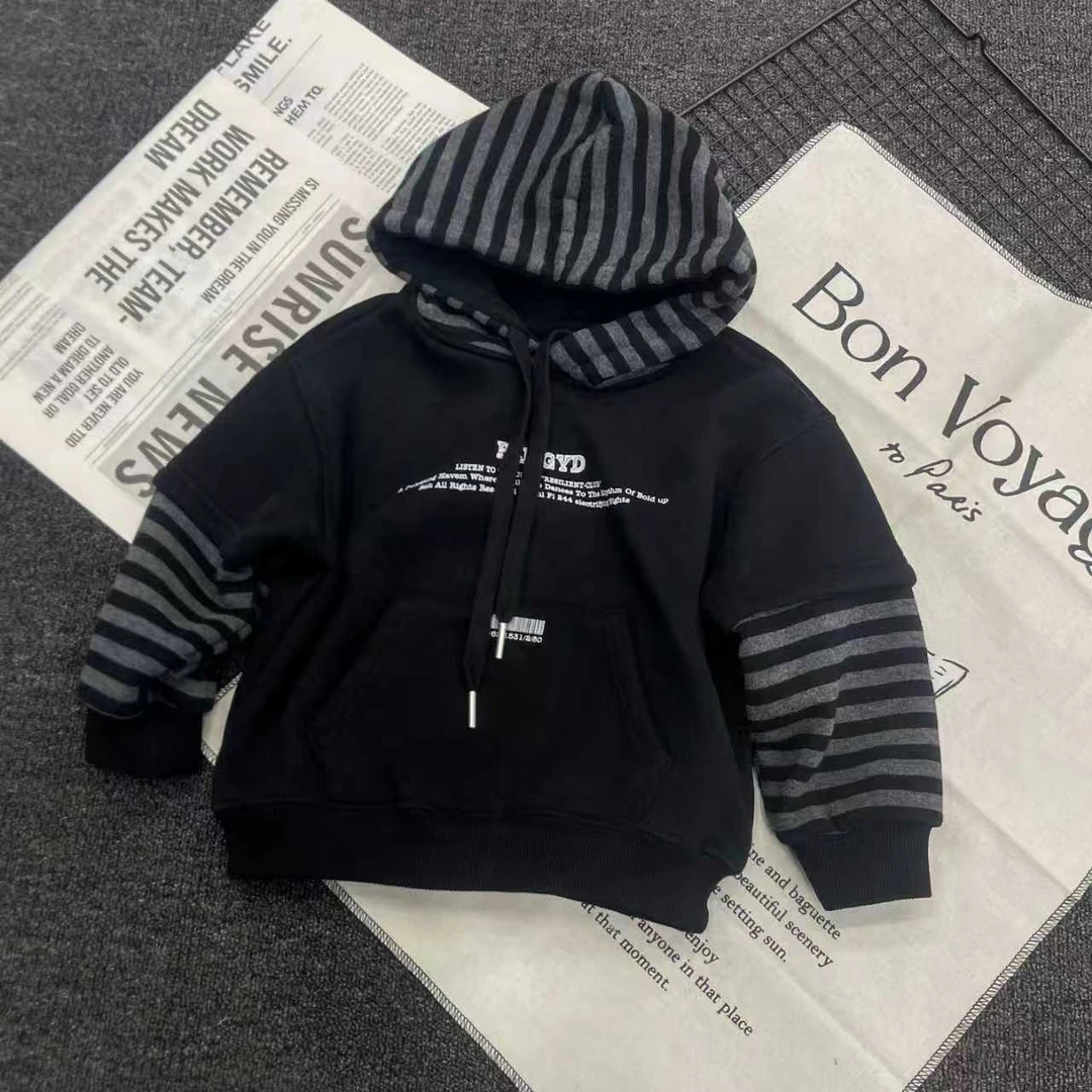 【棉逗熊品牌】男童韩版秋季休闲男童百搭卫衣-17286