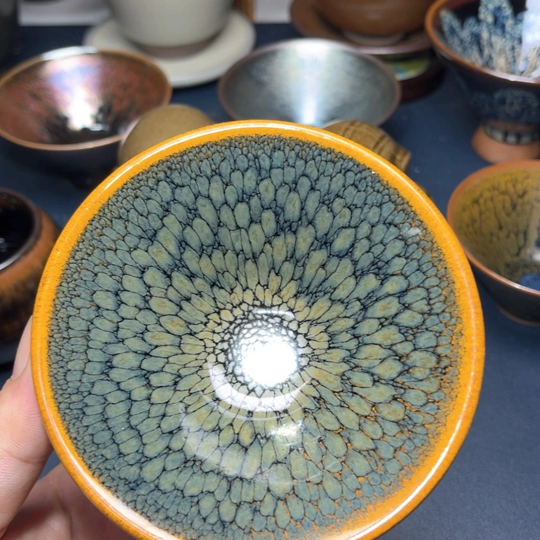 茶盏建盏手握泡茶主人杯