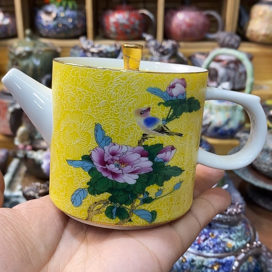 粗陶志野柴烧茶器