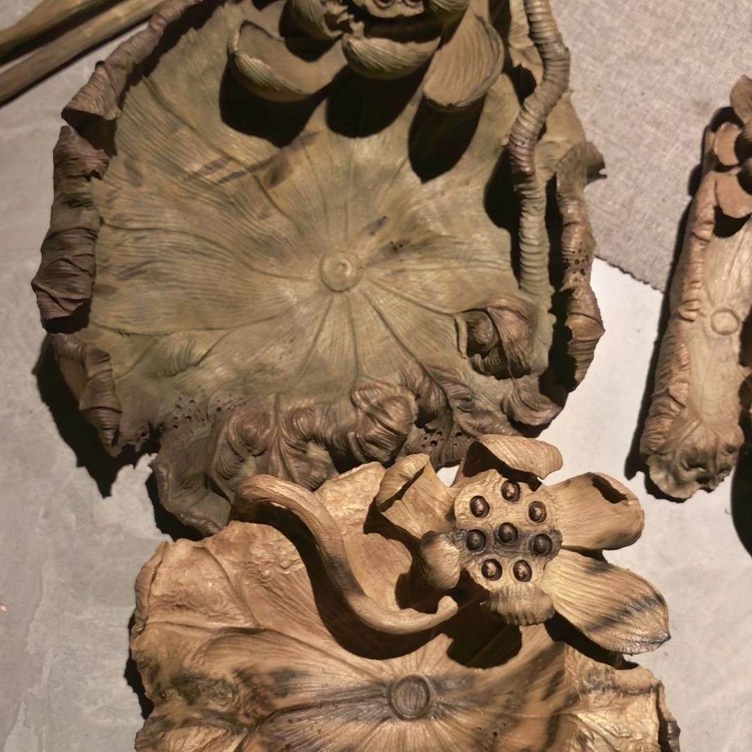 阴沉木一****钱手工壶承乌木金丝楠。