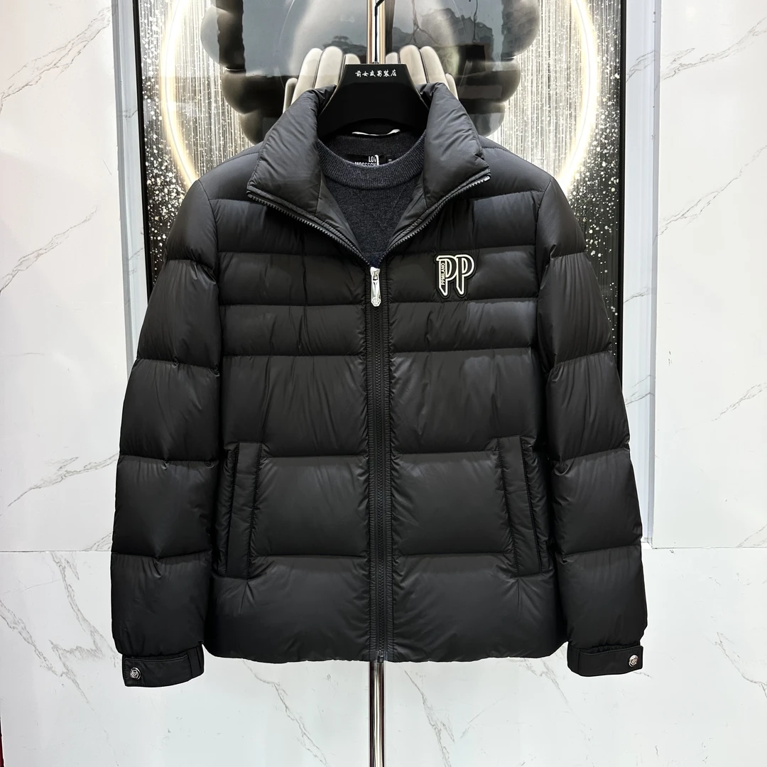 【PP羽绒服】冬季新款潮流休闲高奢外套羽绒服时尚男士保暖外套8516