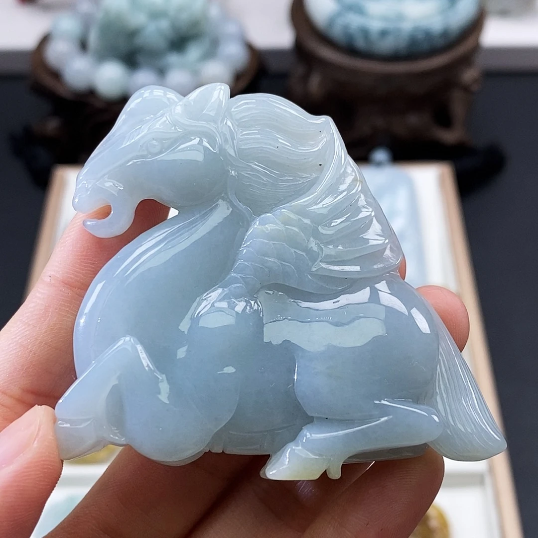 翡翠未镶嵌颈饰缅甸翡翠a货