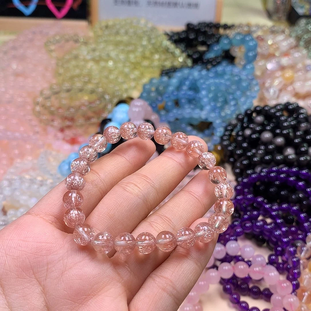 水晶手链未镶嵌c****y天然