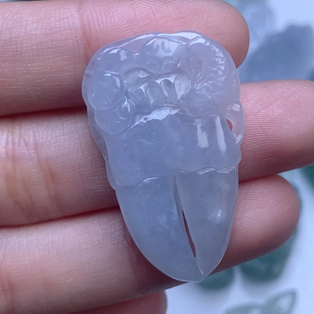 未镶嵌挂件翡翠翡翠