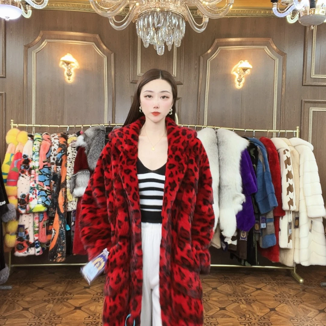 貂皮大衣时尚潮流