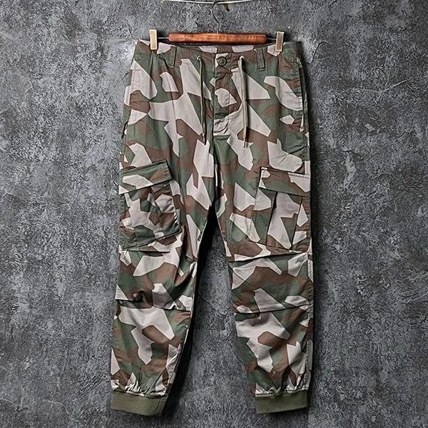 ARMANI EXCHANGE阿玛尼拉链款迷彩男9分裤工装裤6ZZP25ZN55Z4809