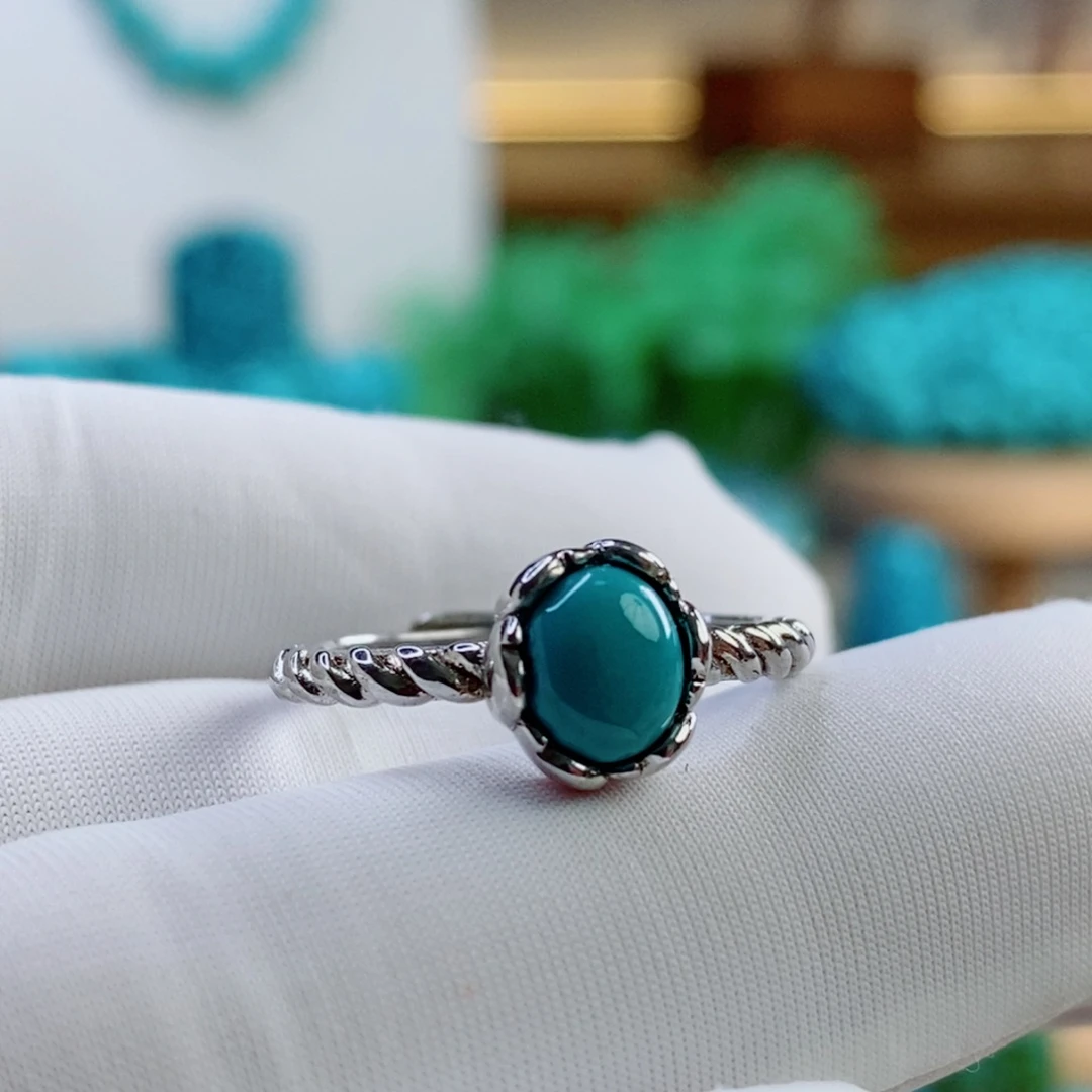 绿松石银S925镶嵌其他