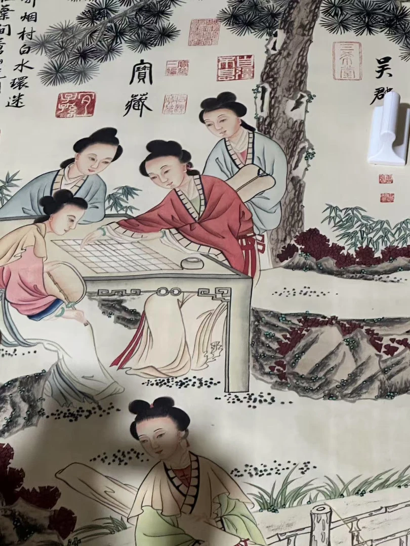 【仲奇】精品字画仕女中堂