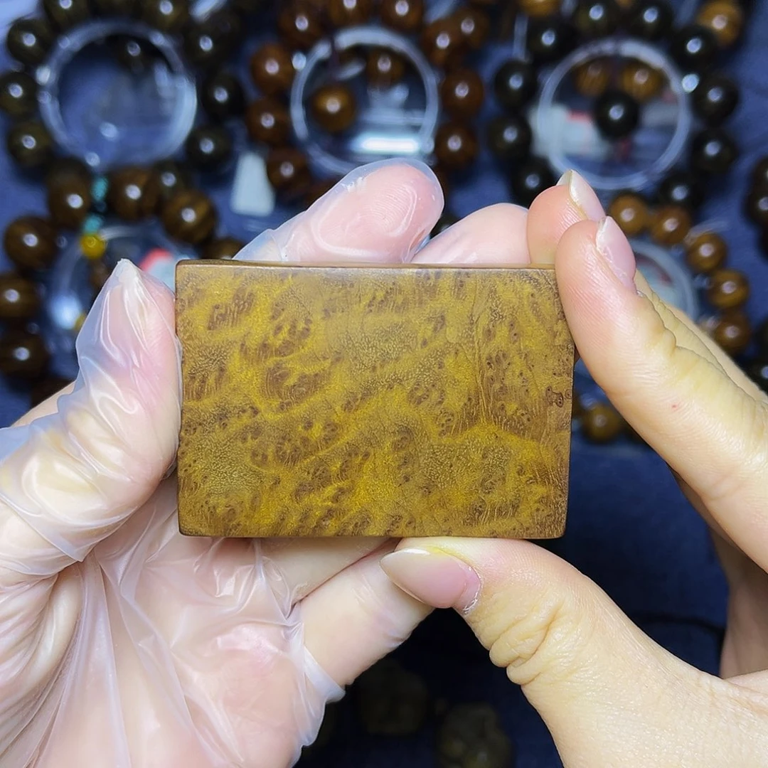 手串/手链楠木（金丝楠）枯木瘤疤无事牌