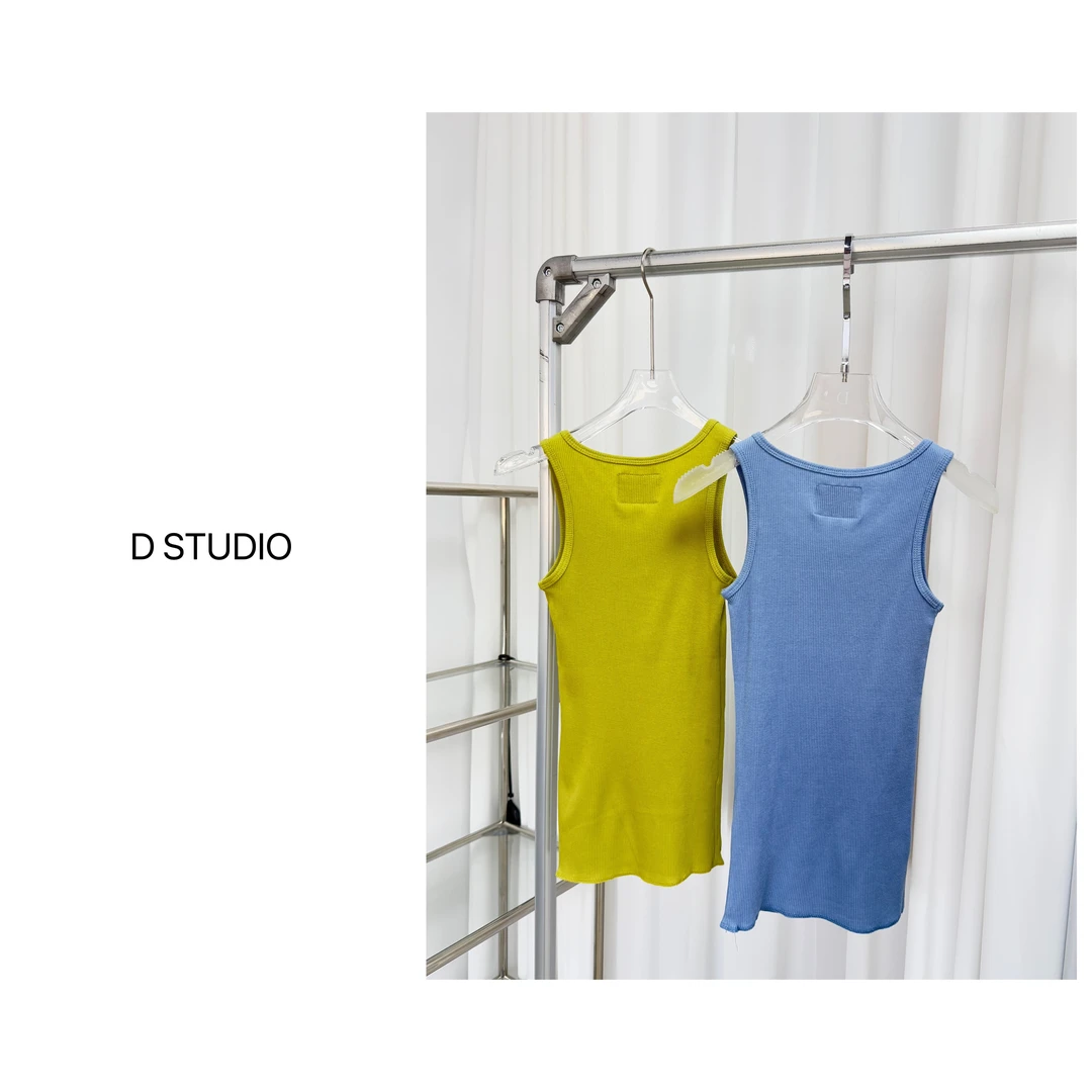 D STUDIO 两色土星背心D2454