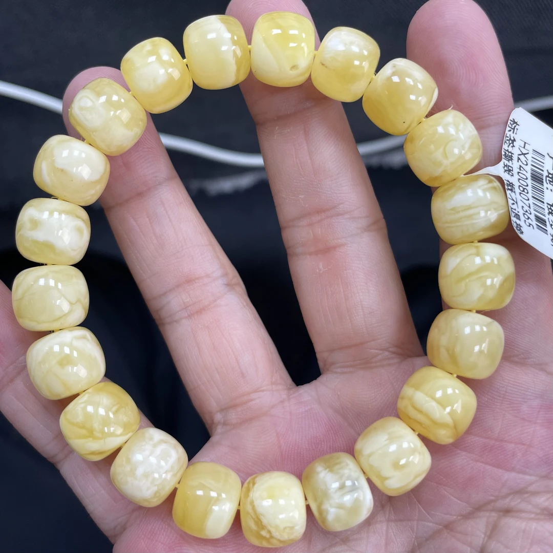 魔梵珠宝｜11mm俄料琥珀蜜蜡瑕疵福利款 清货价