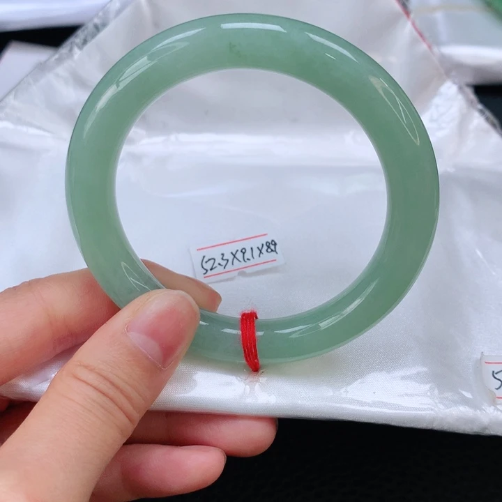 翡翠手镯未镶嵌翡翠手镯圆52.3