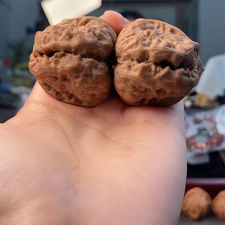 再***试把件文玩核桃蛤蟆