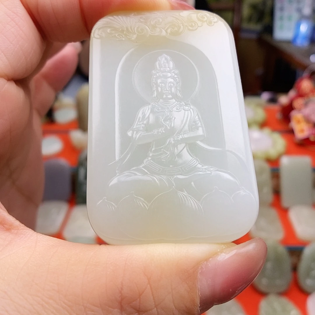 颈饰未镶嵌和田玉超****