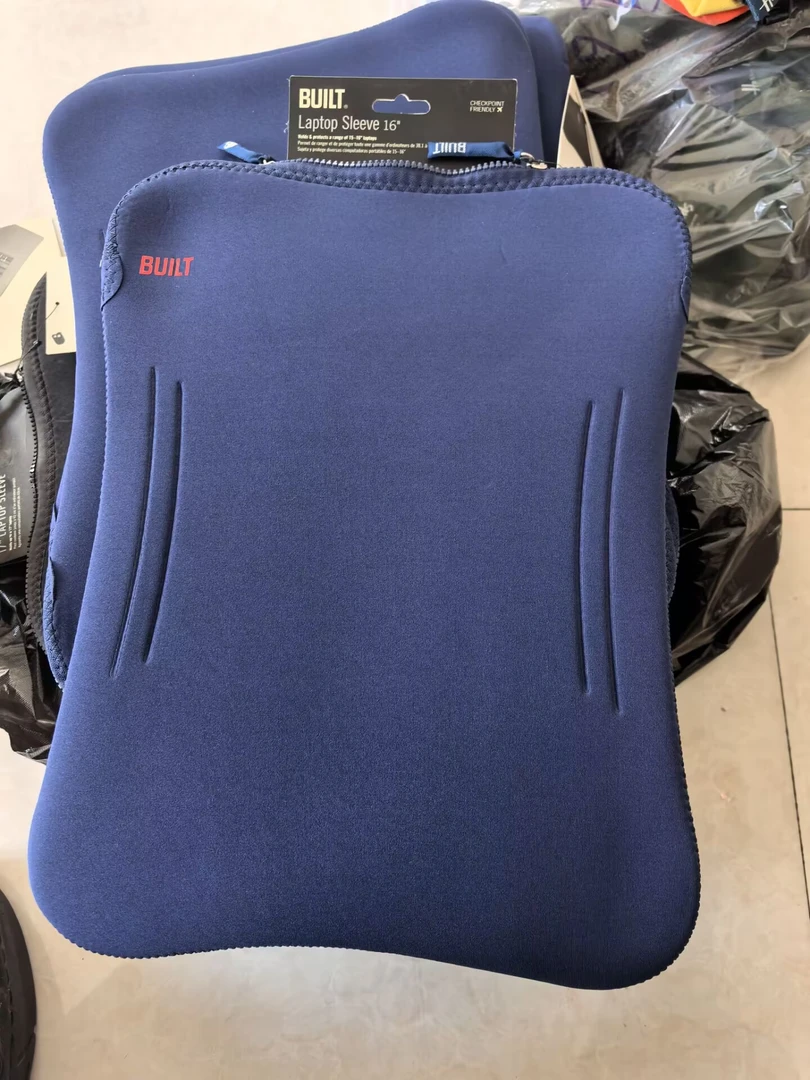 16寸藏青纯色笔记本数码配件收纳包39*27