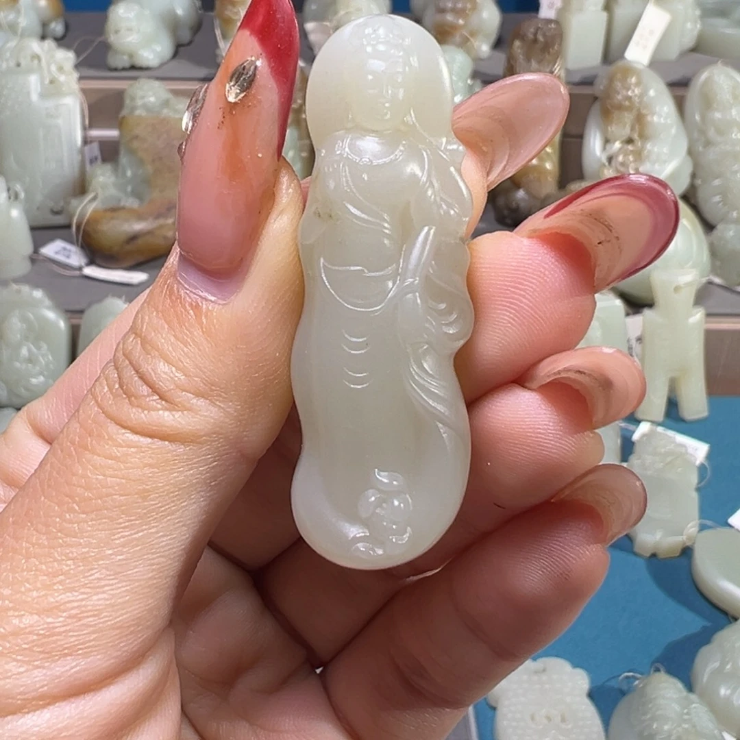 和田玉（糖玉）未镶嵌颈饰