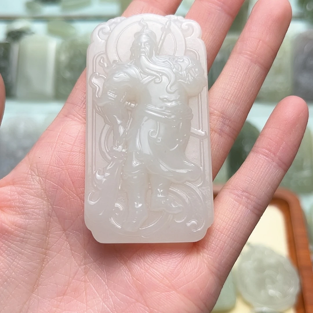 @***友和田玉未镶嵌颈饰