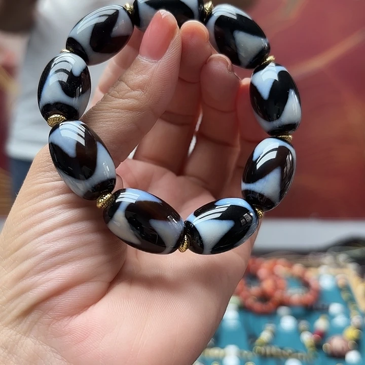 玛瑙/玉髓颈饰合金